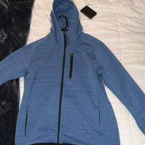 Blue Uniqlo zip up hoodie